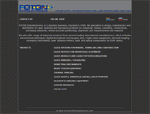 Tablet Screenshot of foton.co.za