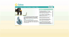 Desktop Screenshot of foton.com.tr