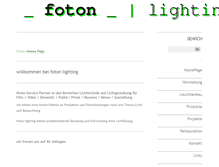 Tablet Screenshot of foton.ch